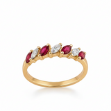 Bague en or jaune 18 carats 