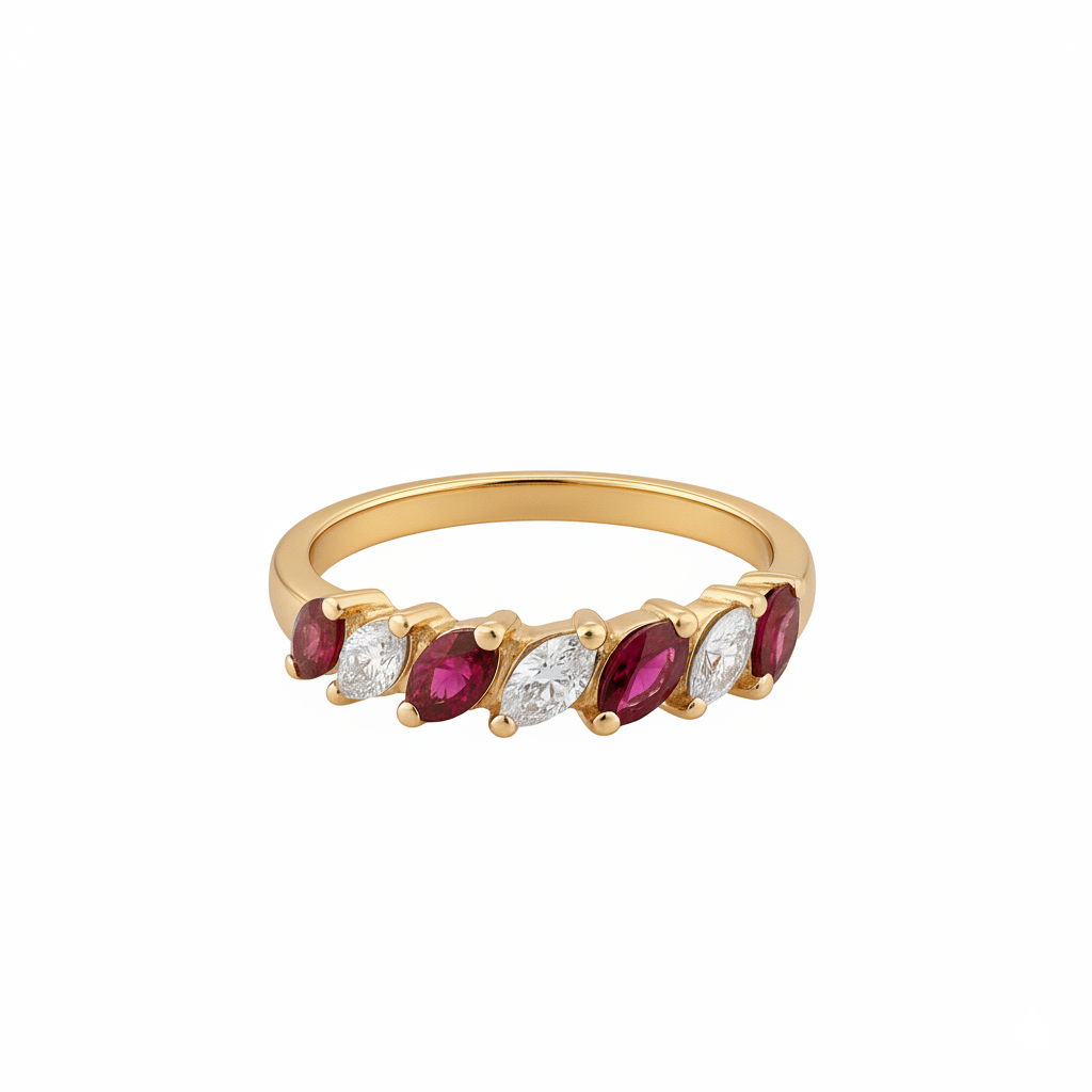 Bague en or jaune 18 carats 