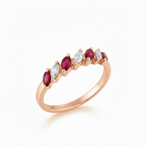 Bague en or rouge 18 carats