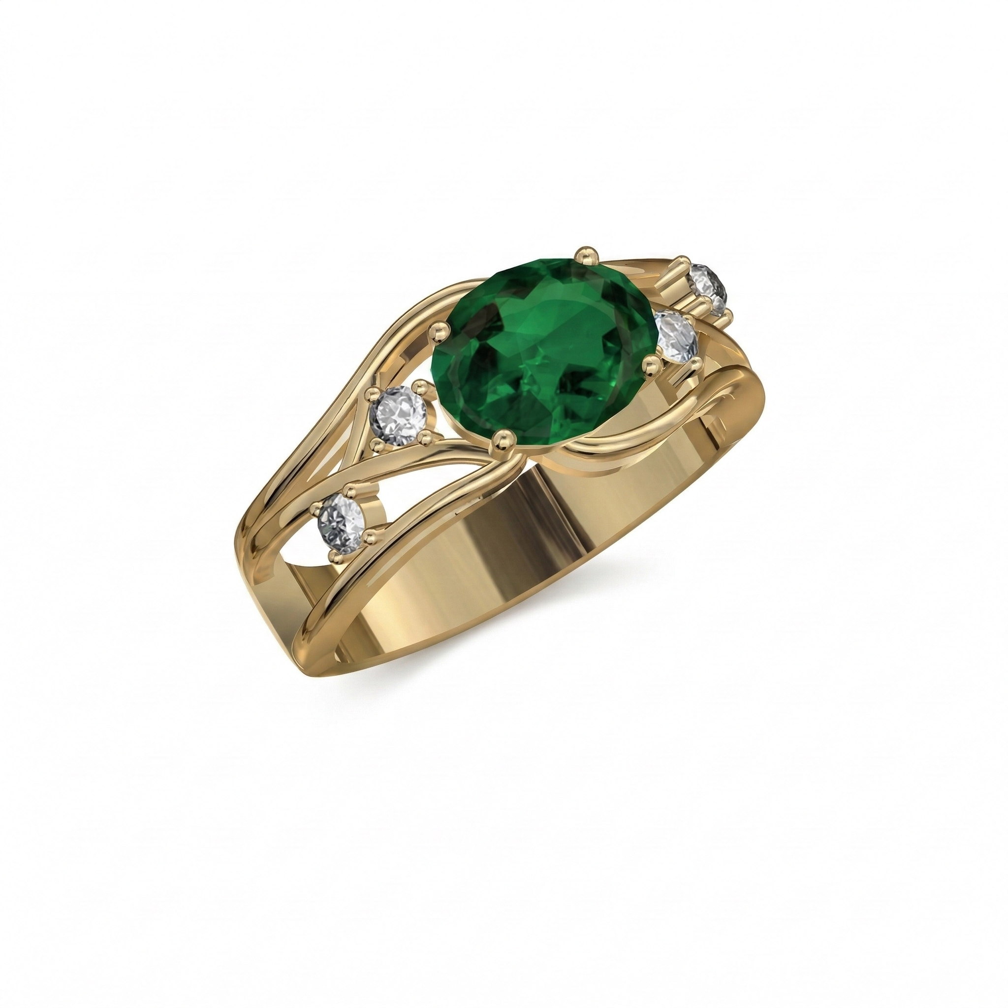 Bague en or jaune 18 carats