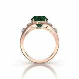 Bague en or rouge 18 carats 