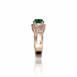 Bague en or rouge 18 carats 
