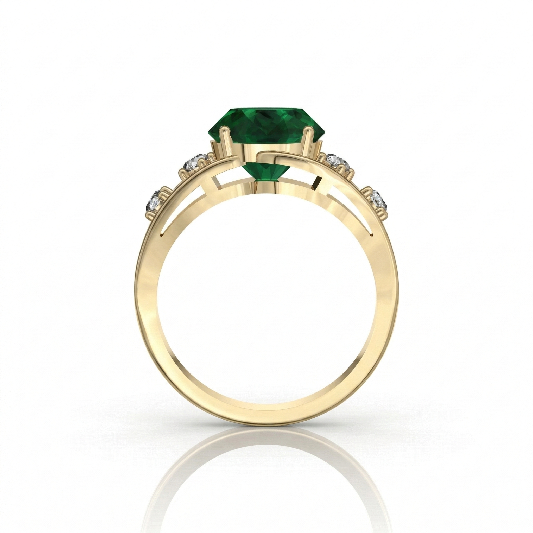 Bague en or jaune 18 carats 