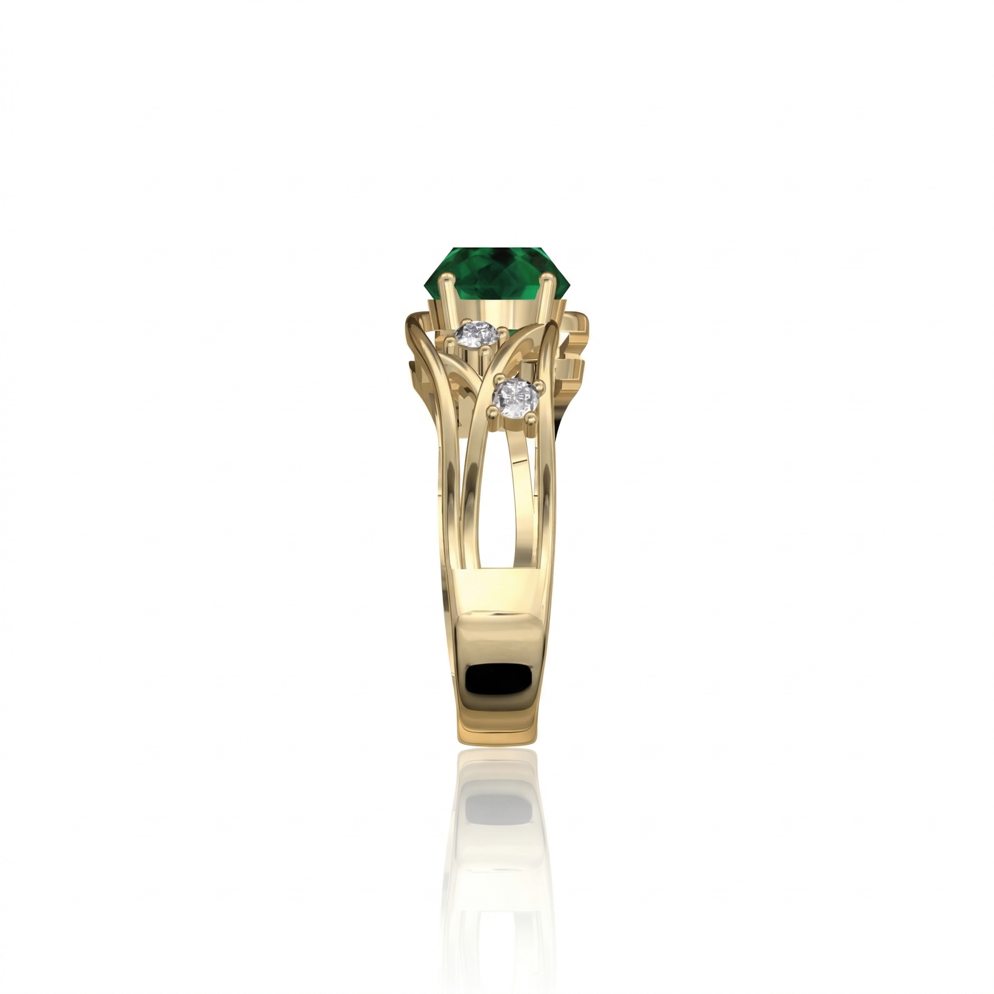 Bague en or jaune 18 carats