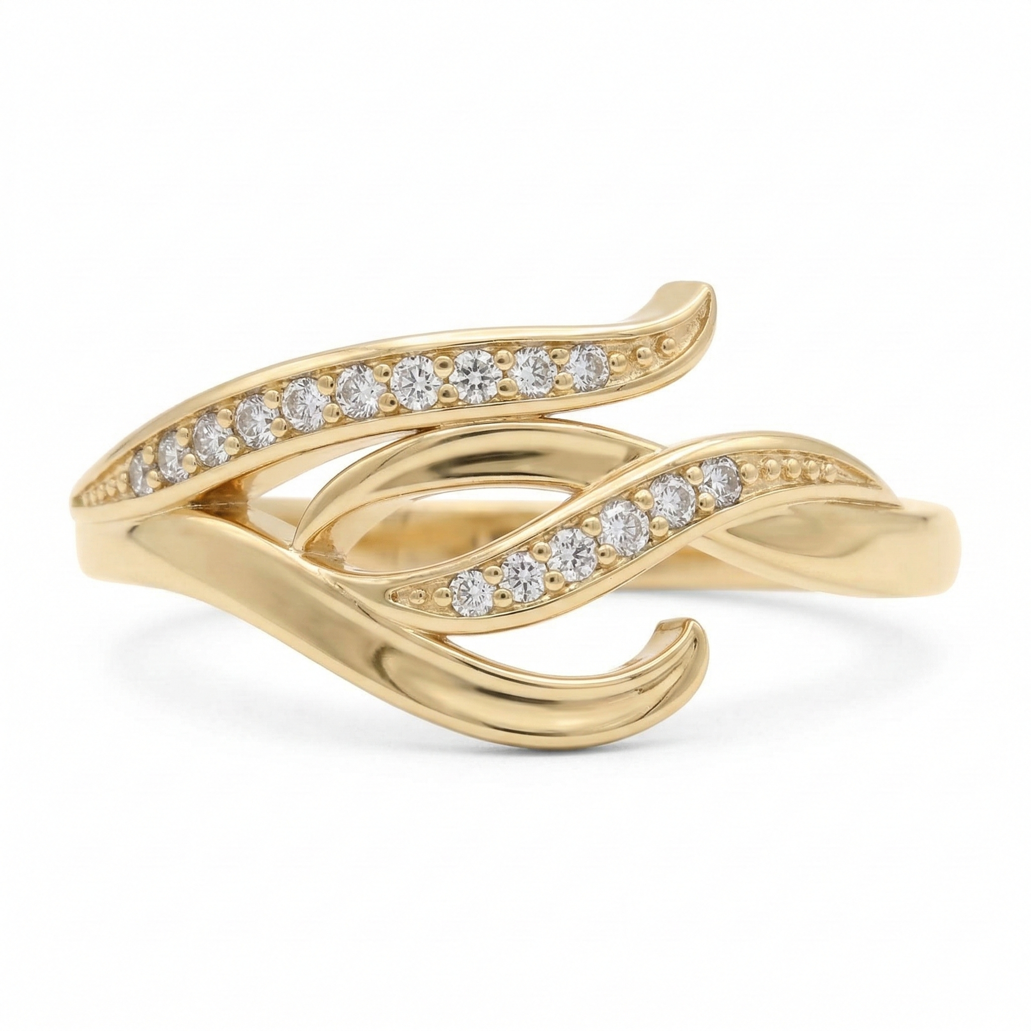 Bague en or jaune 18 carats 