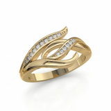 Bague en or jaune 18 carats