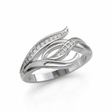 Bague en or blanc 18 carats