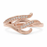 Bague en or rouge 18 carats 