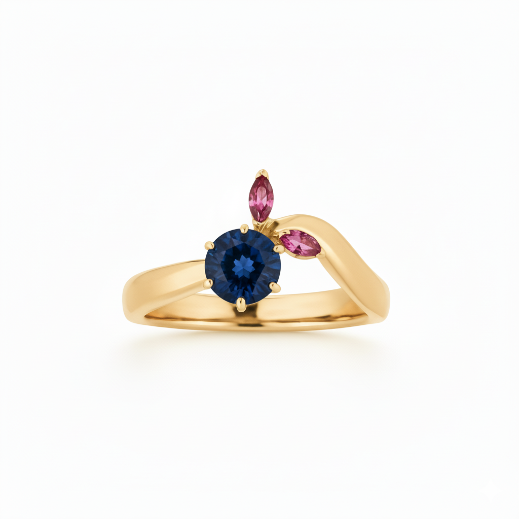 Bague en or jaune 18 carats