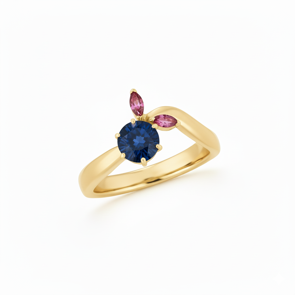 Bague en or jaune 18 carats
