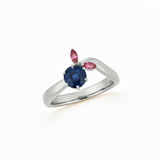 Bague en or blanc 18 carats