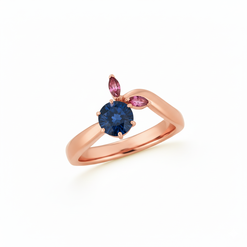 Bague en or rouge 18 carats