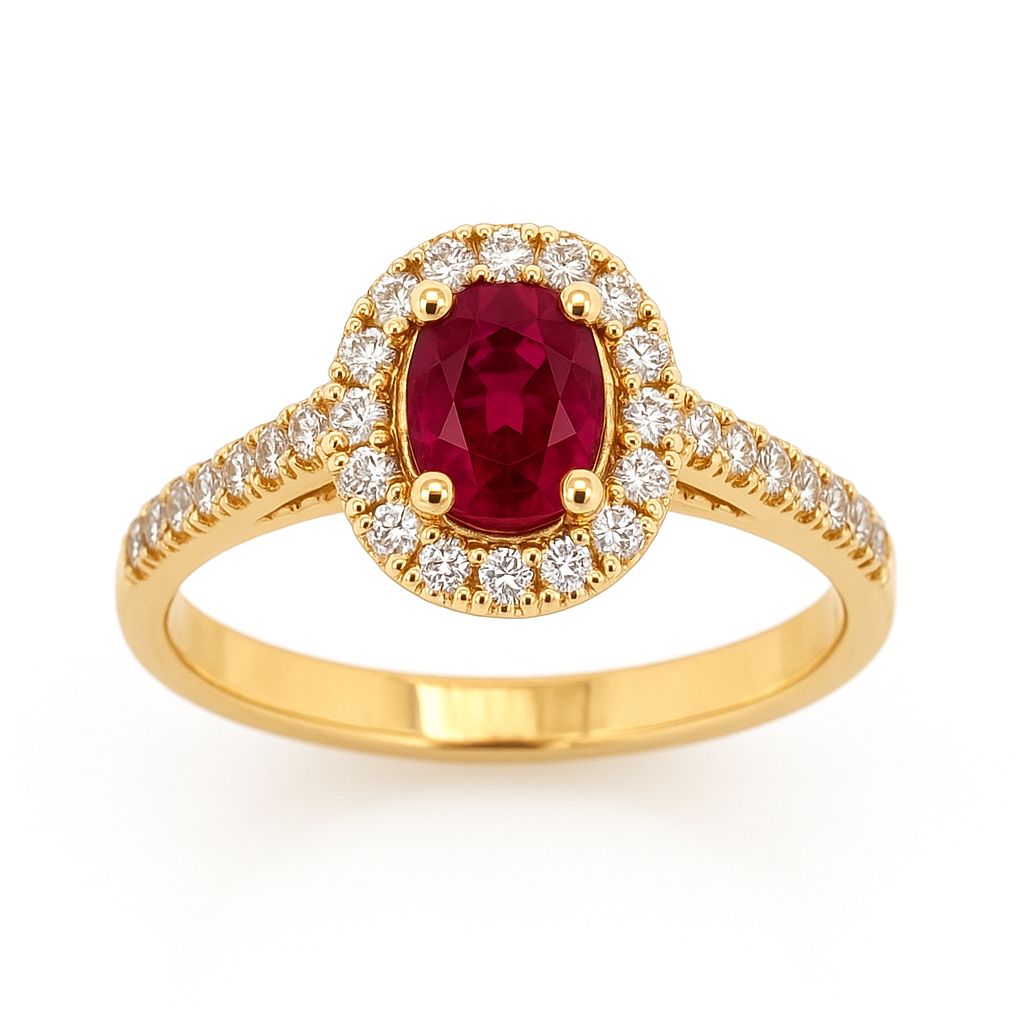 Bague en or jaune 18 carats