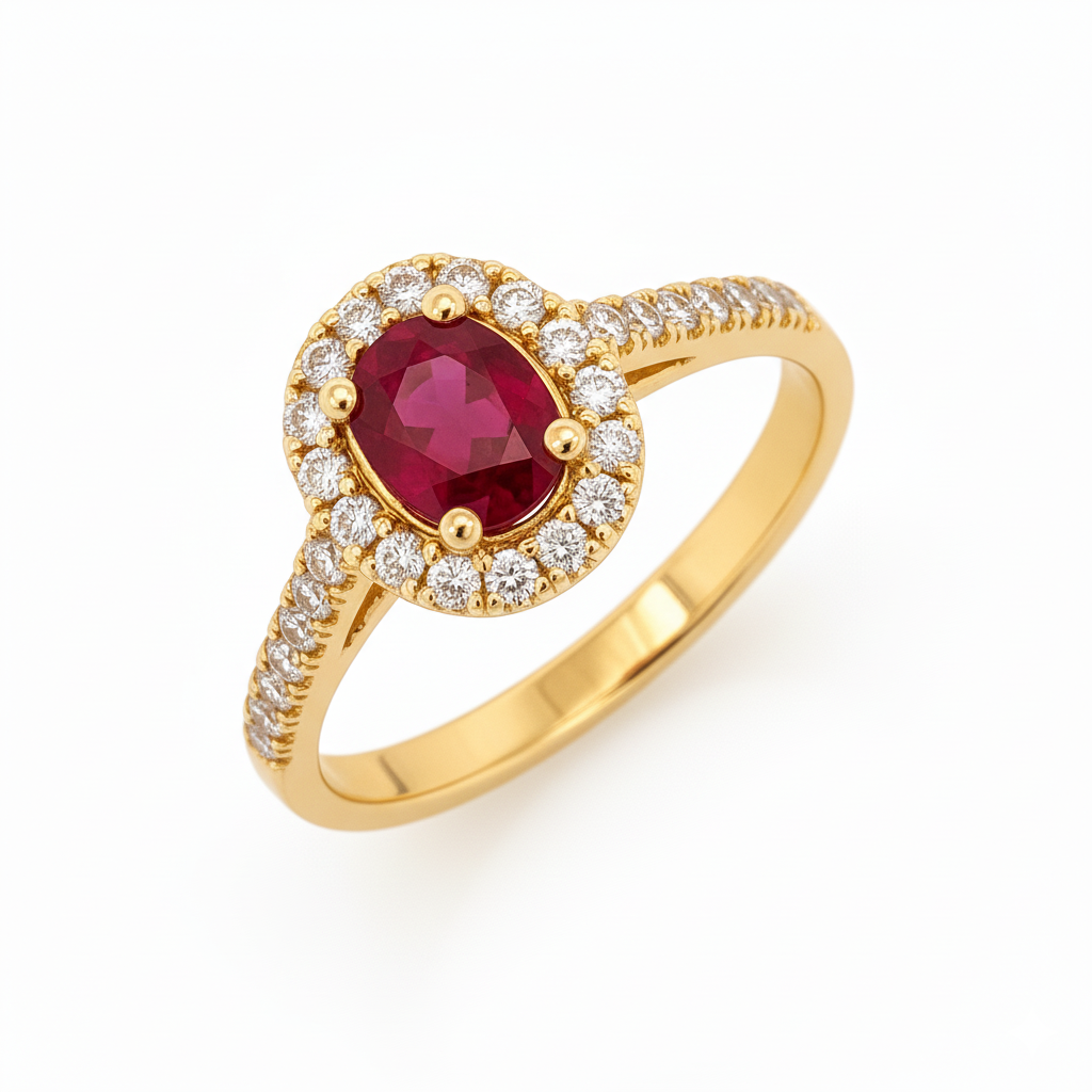 Bague Paloma en or jaune 18 carats