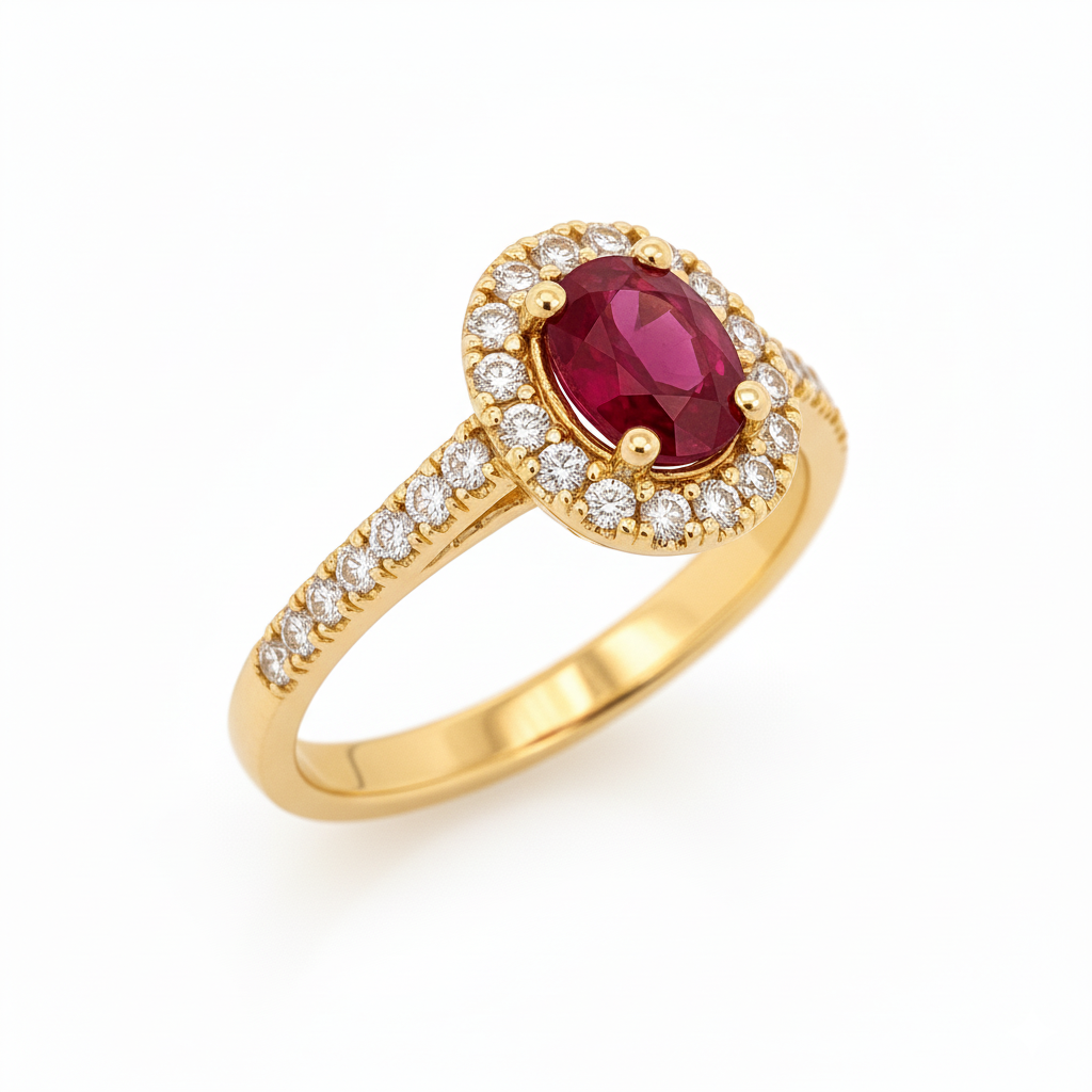 Bague en or jaune 18 carats