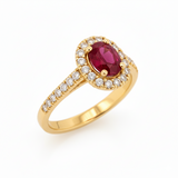 Bague en or jaune 18 carats