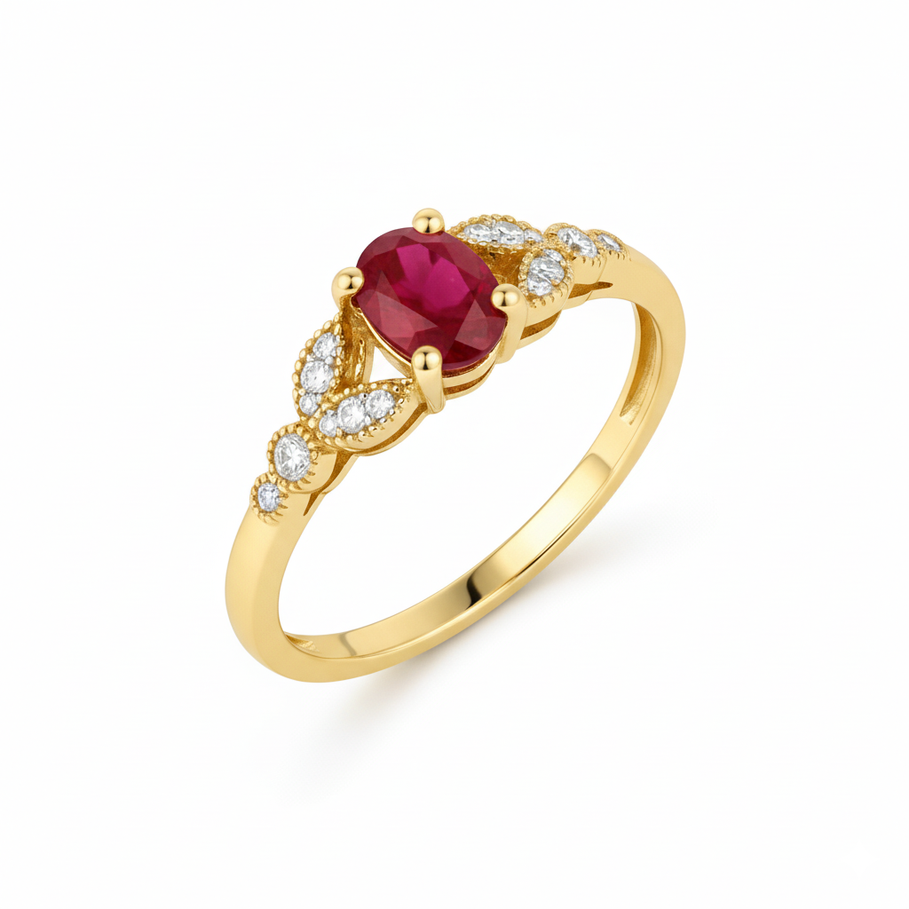 Bague en or jaune 18 carats
