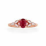 Bague en or rouge 18 carats