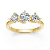 Bague en or jaune 18 carats