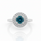 Bague en or blanc 18 carats