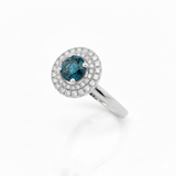 Bague en or blanc 18 carats