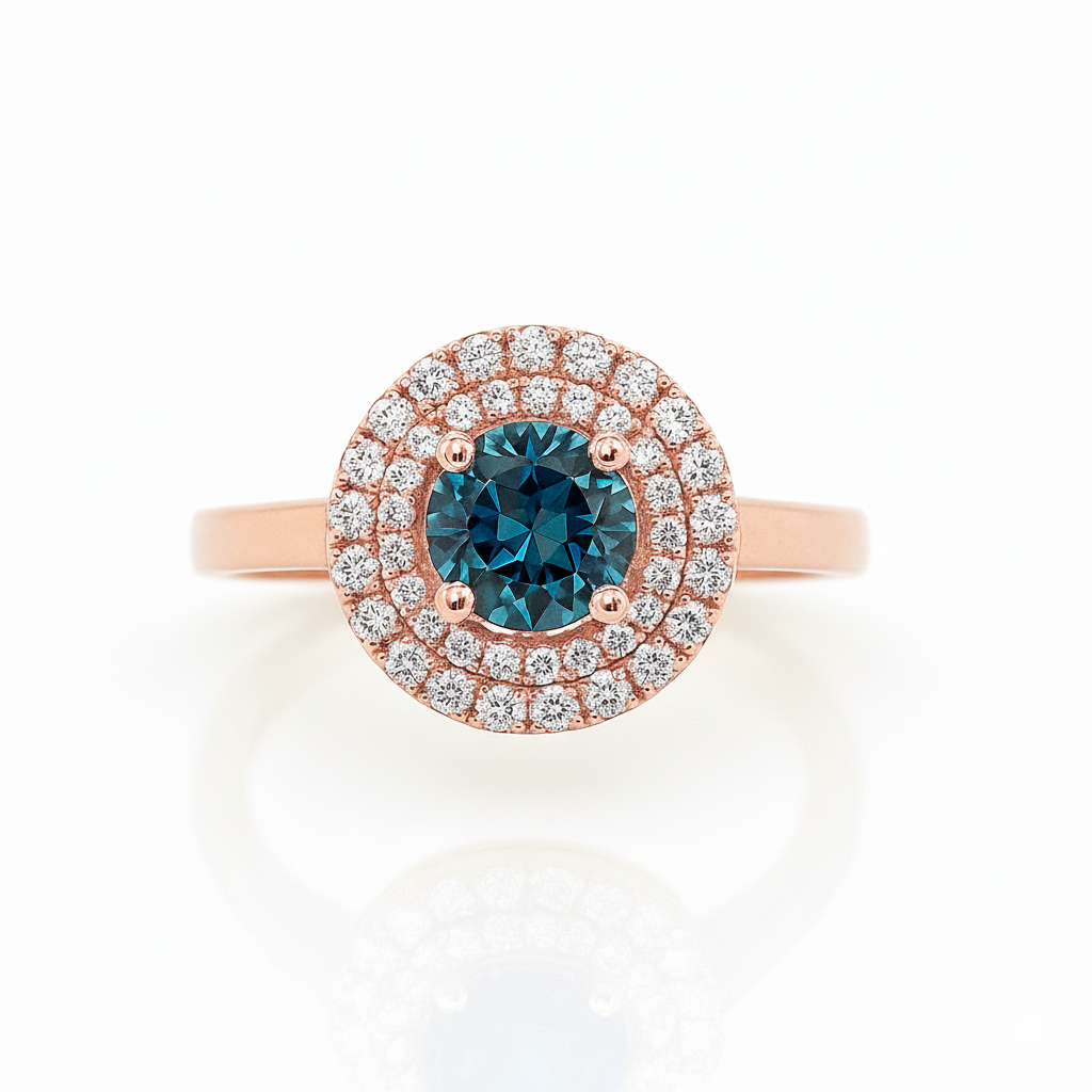 Bague en or rouge 18 carats