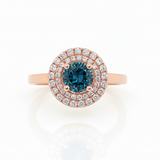 Bague en or rouge 18 carats