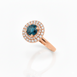 Bague en or rouge 18 carats