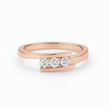 Bague en or rouge 18 carats