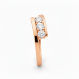 Bague en or rouge 18 carats