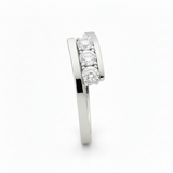 Bague en or blanc 18 carats