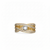 Bague en or jaune 18 carats