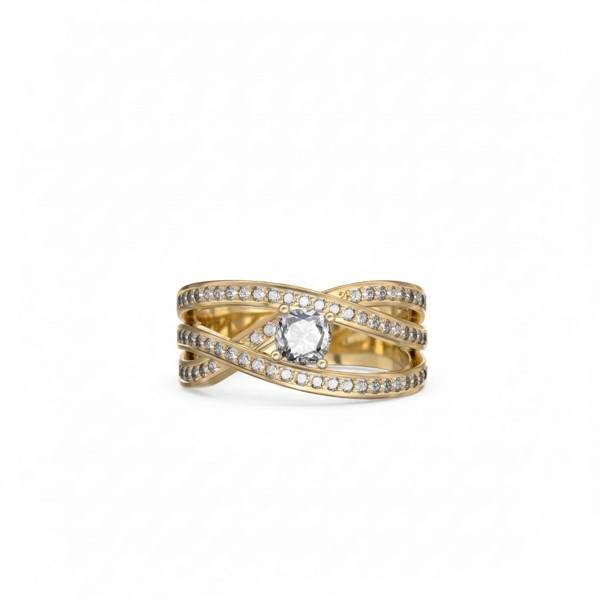 Bague en or jaune 18 carats