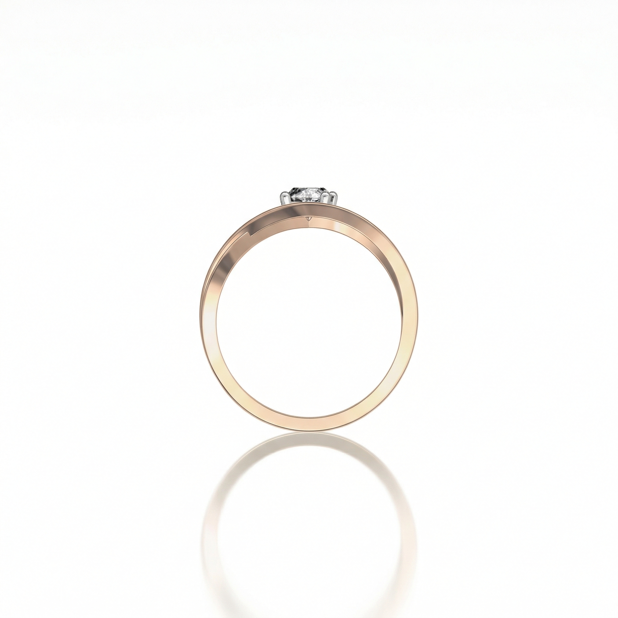 Bague en or rouge 18 carats