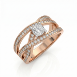 Bague en or rouge 18 carats