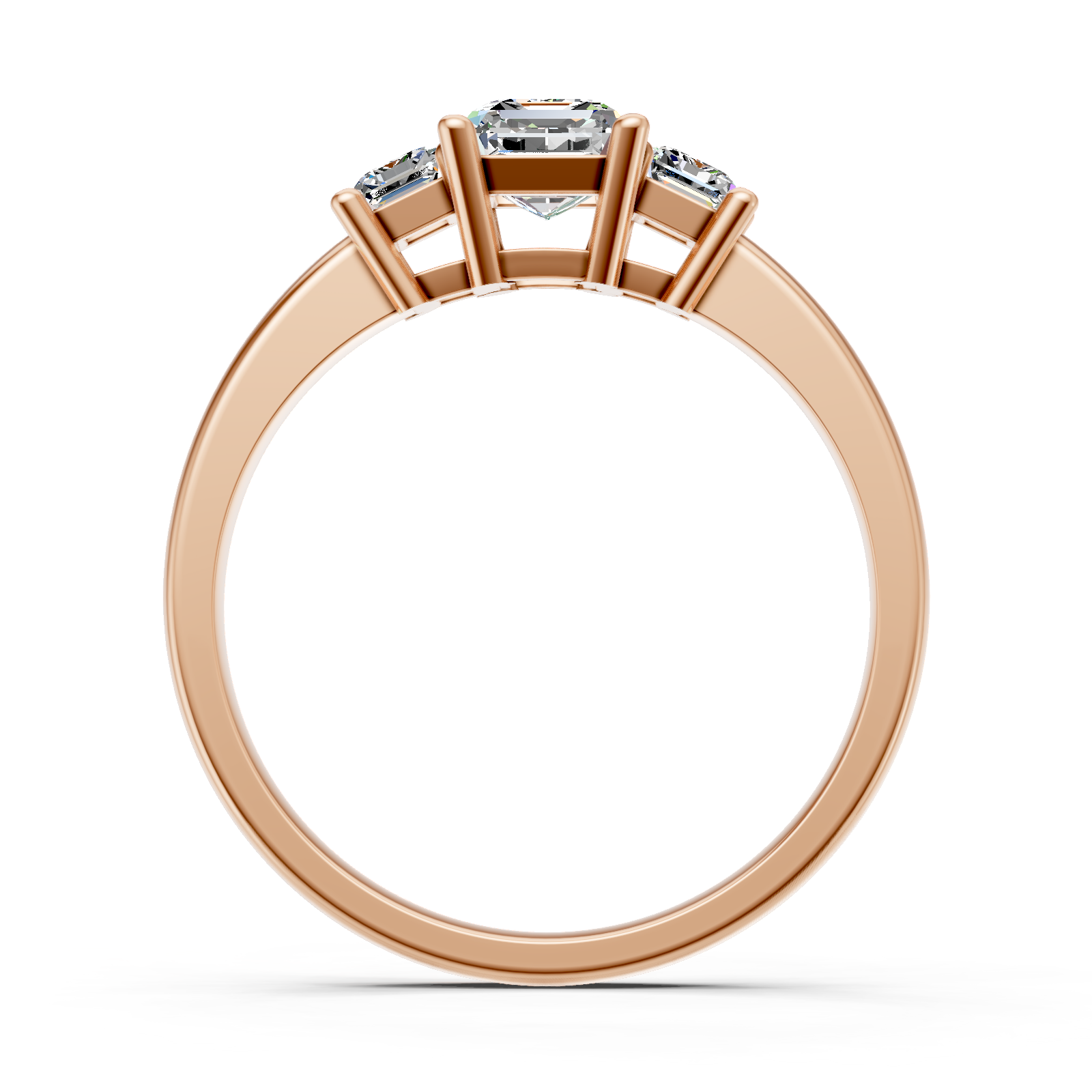 Bague en or rouge 18 carats