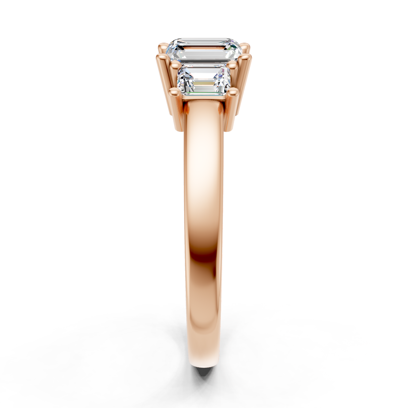 Bague en or rouge 18 carats