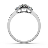 Bague en or blanc 18 carats