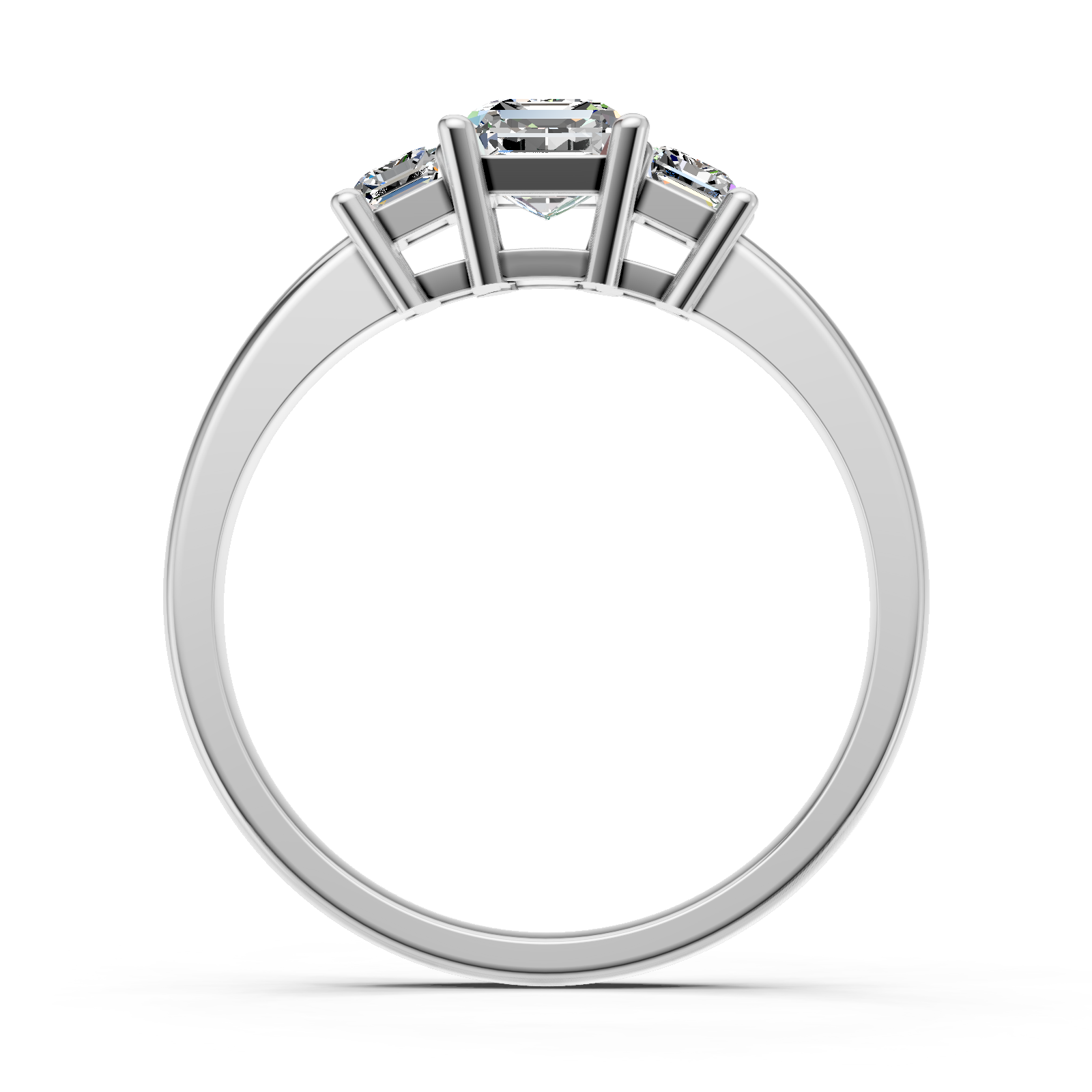 Bague en or blanc 18 carats