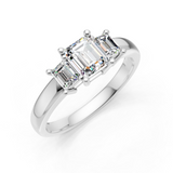 Bague en or blanc 18 carats