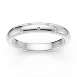 Bague en or blanc 18 carats