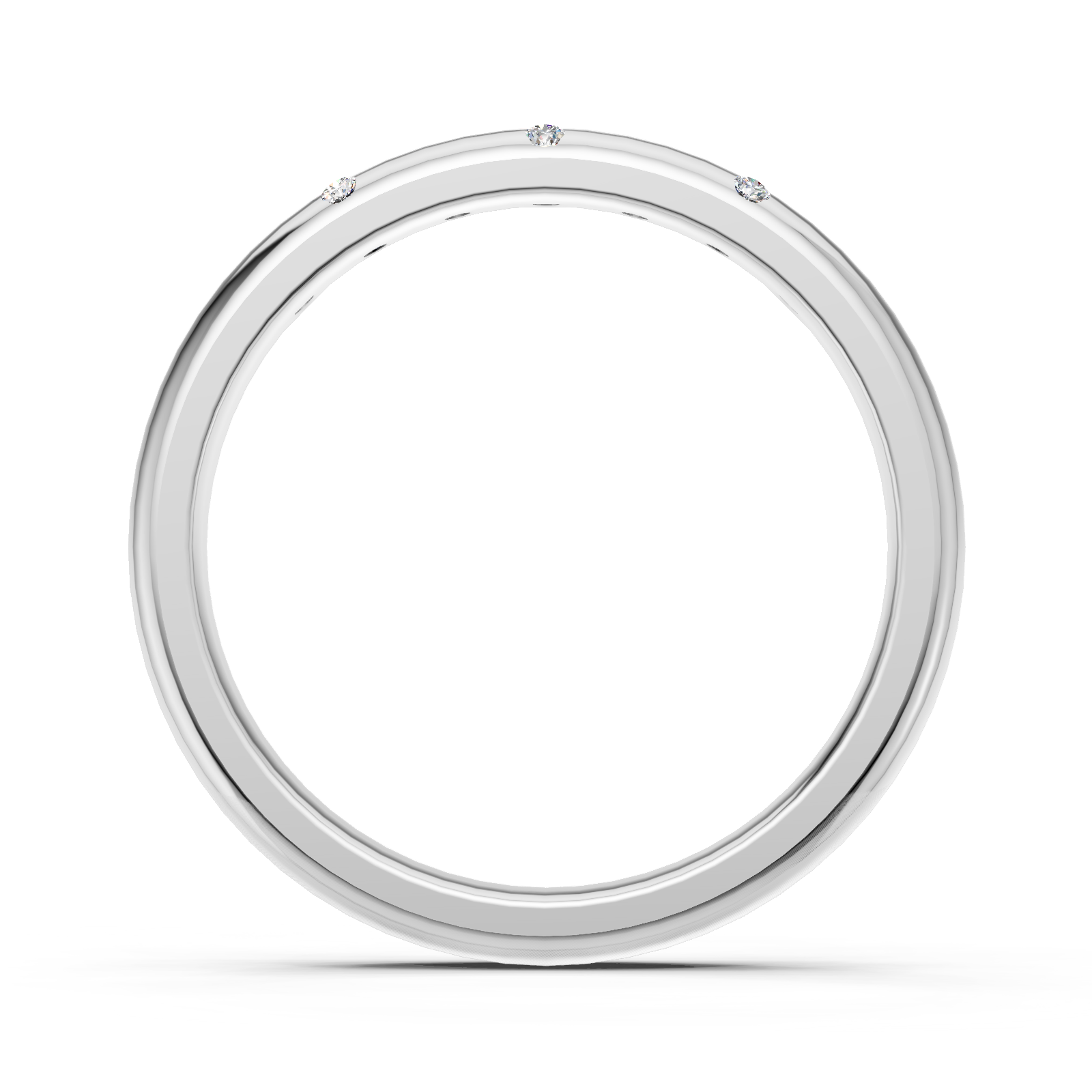Bague en or blanc 18 carats