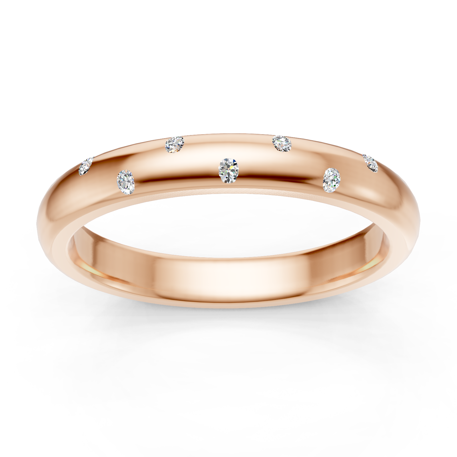 Bague en or rouge 18 carats