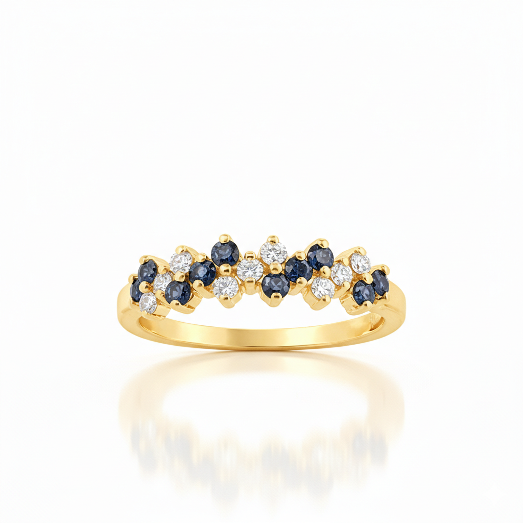 Bague en or jaune 18 carats 