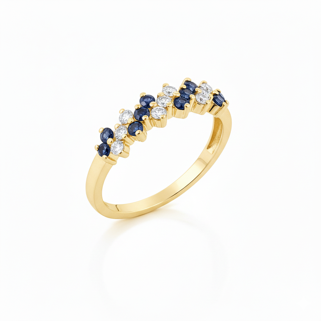 Bague en or jaune 18 carats 