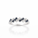 Bague en or blanc 18 carats 
