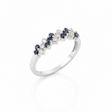 Bague en or blanc 18 carats