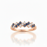 Bague en or rouge 18 carats 