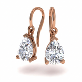 Boucles d'oreilles en or rouge 18 carats 