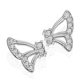 Boucles d'oreilles en or blanc 18 carats 